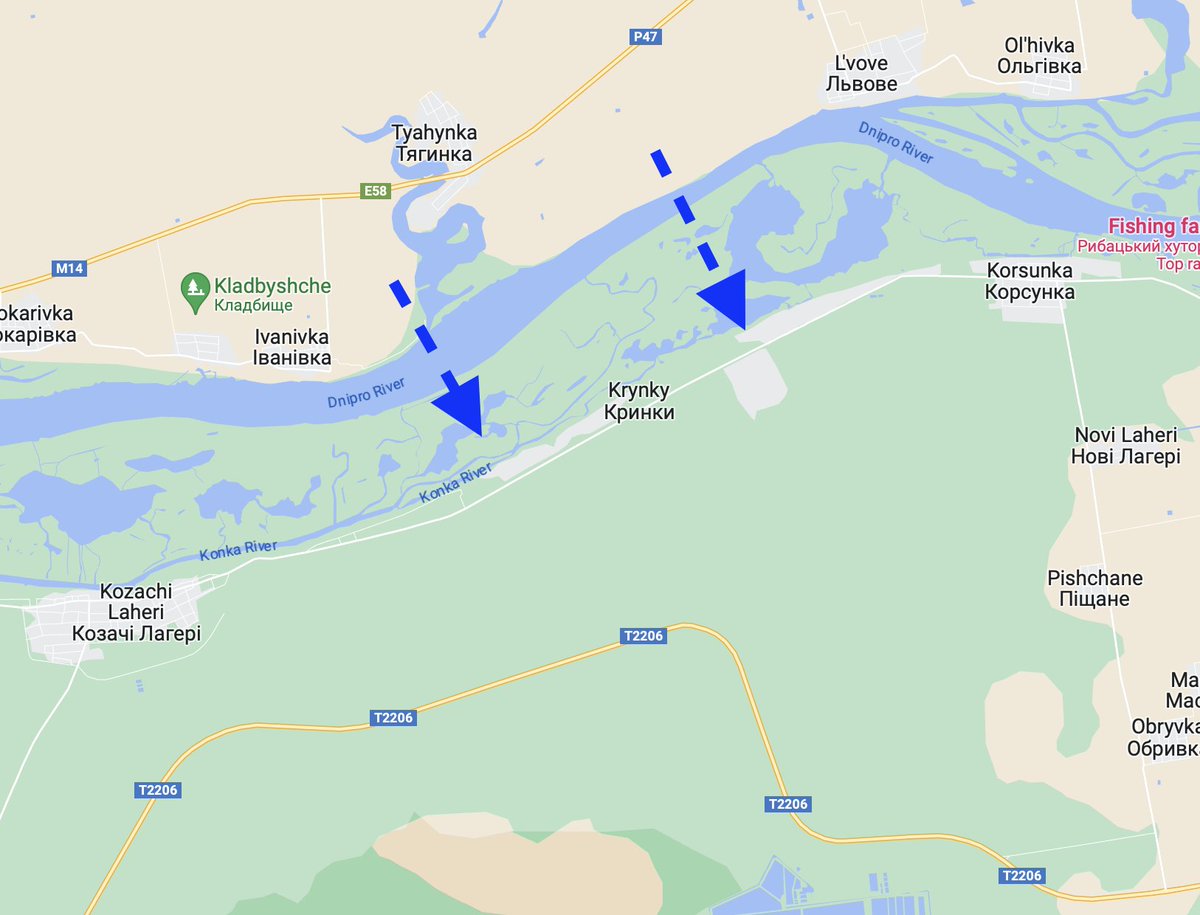Ukrainian forces have crossed the Dnipro river and consolidated positions near Krynky heavy fighting continues.