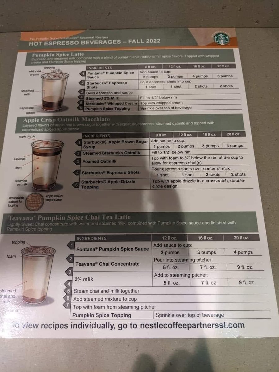 InsiderWorld_1's tweet photo. An employee got kicked off Starbucks for supporting Palestine! 🇵🇸 

He posted all their secret recipes online! https://t.co/C27eLXwnv3