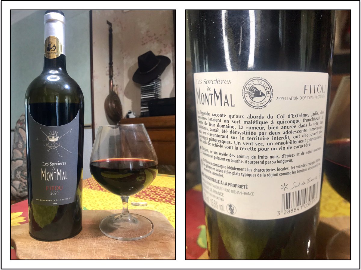 Cathare111's tweet photo. Aujourdâhui au Menu!
#RĂŽti de #magretdecanard
Avec des petites #girolles et pommes de terre
#Vin du Jour
les #SorciĂšres de MontMal 2020
#haloween oblige đ đ§ââïž
#AOP #fitou
MĂ©daille dâOr 2021
13,5 degrés
#vigneronsrecoltant #tuchan https://t.co/H5OnBo4SDP
