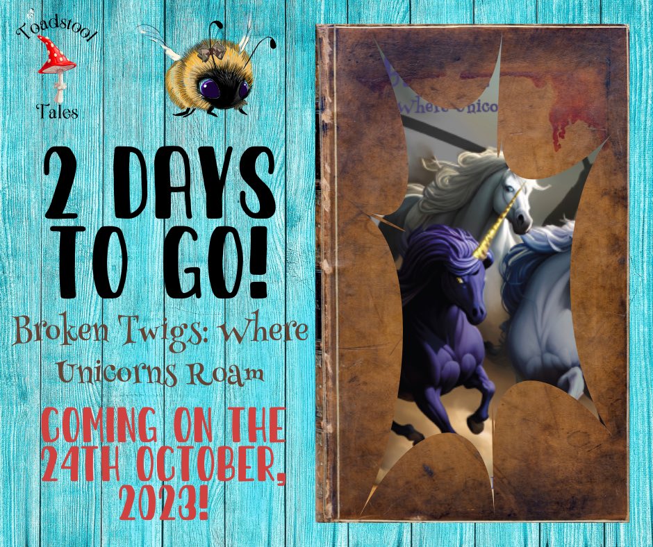 BrokenTwigs2020's tweet photo. It’s been a long time coming, but finally we are nearly there! Two days to go until the next stage of Twigs’ incredible adventure is revealed! So excited! 🥳🐝 #newbookcoming #kidlit #savethedate #childrensbooks #adultslovethemtoo #writingcommunity #schools #books #fantasybook 🍄 https://t.co/scDxhOx100