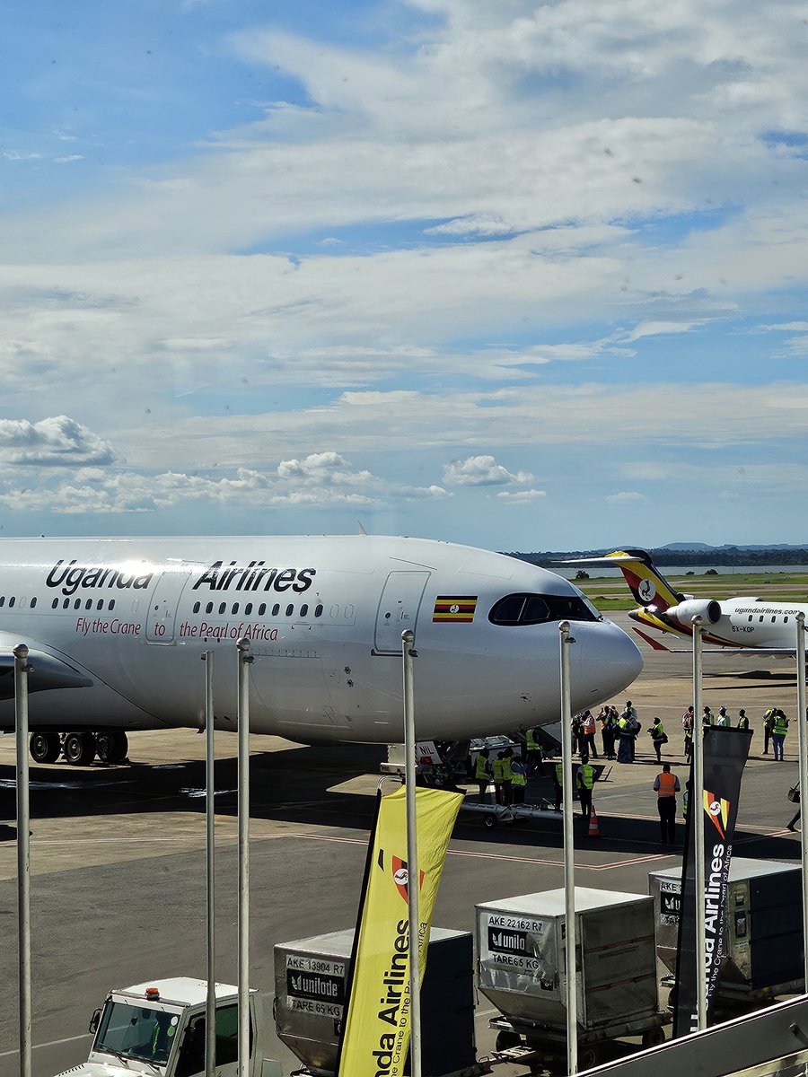 @UG_Airlines  is Uganda’s National Carrier. It operates flights to 13 destinations, 11 of which are regional (intra-Africa). It now also operates flights to Lagos Nigeria, Mumbai India and planning for another to Guangzhou, China. 

#ThisIsUg
#TransformingLivesAndBusinesses