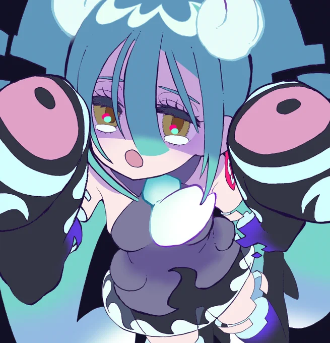 ゴーストミク、ベース色ヌリィ… #ポケミク