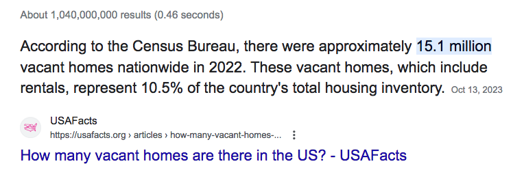 iowablackbird11's tweet photo. @singlemomsays @anthonyzenkus @nytimes no cars are not houses. meanwhile 15 million real houses sit empty in #USAinc., as so many americans have a difficult time securing affordable shelter.
#capitalismkills #usavalues https://t.co/skW8LS9MNj