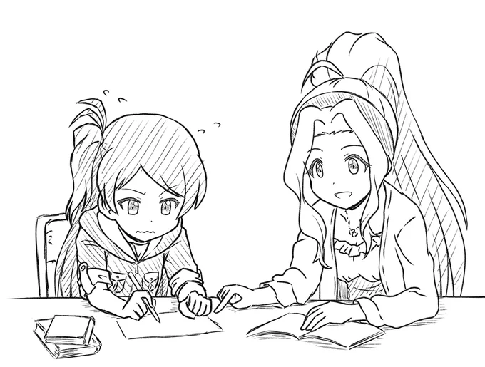 宿題。 #ミリシタ #ミリオンライブ #大神環 #二階堂千鶴