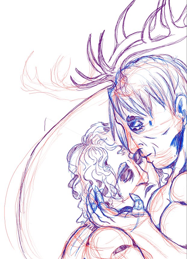 Tentacledcomics's tweet photo. I got Hannibal brainrot going on. #hannibal #hannibalnbc #Hannigram #hannibalfanart #hannibalfandom #fannible #sketches #sketch #sketchart #sketchdump #ArtistOnTwitter #ArtistOnX https://t.co/dHaTcAsW3H