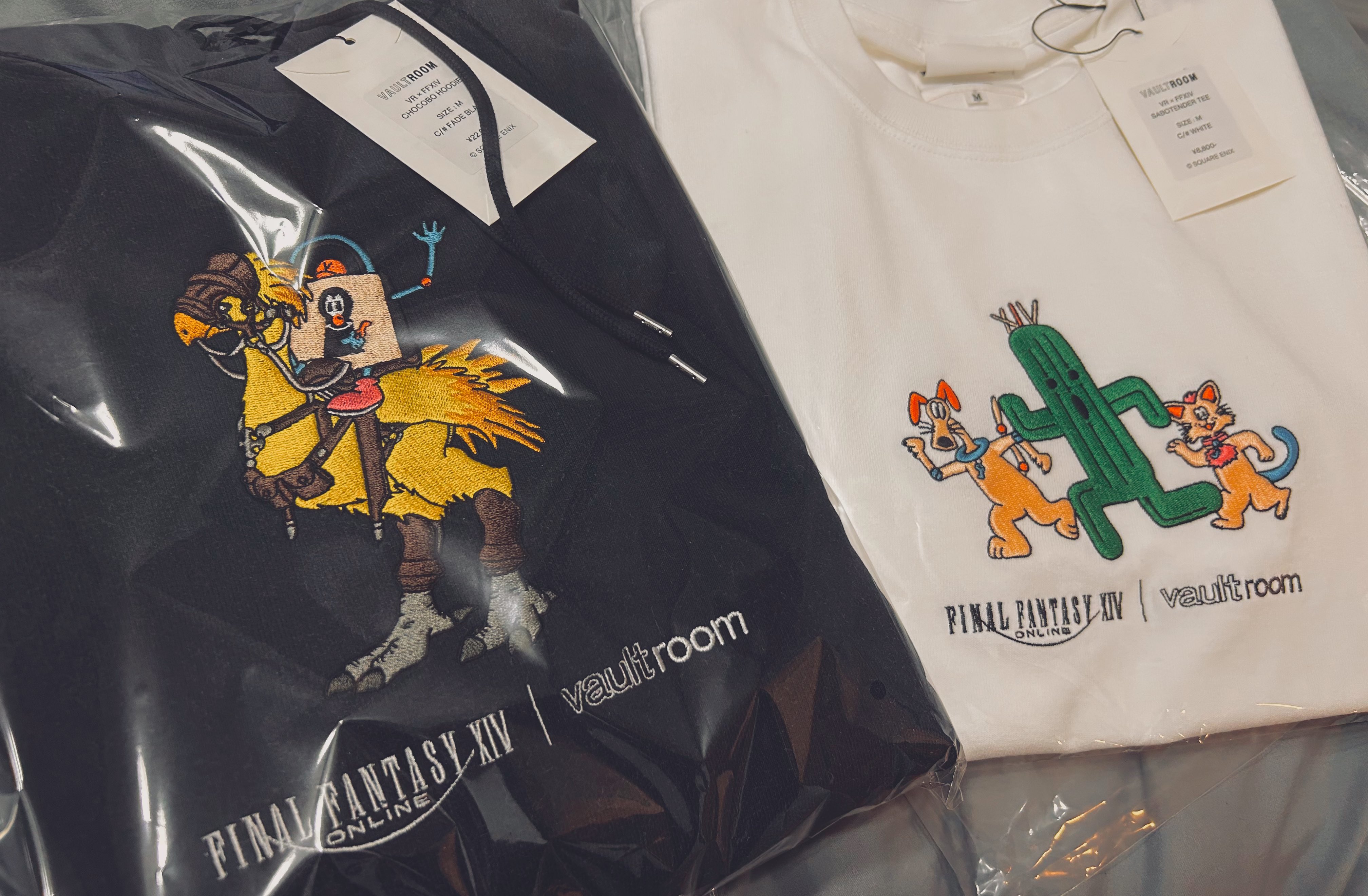 HOODIEXL VR × FFXIV CHOCOBO HOODIE vaultroom - パーカー