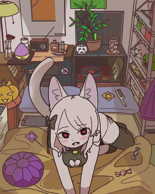 Happy halloweenな猫ちゃん 