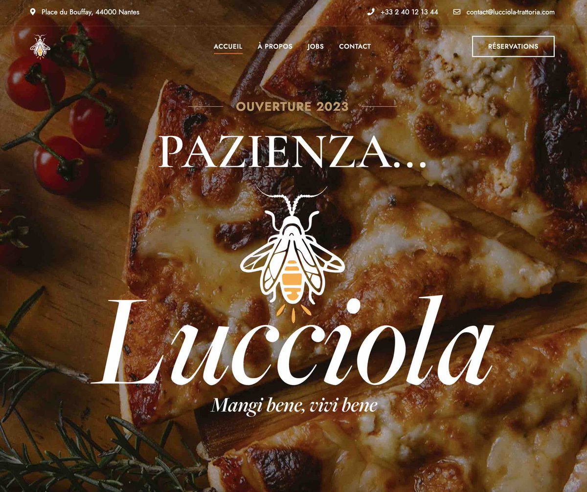 👀 🚧 #chantier pour l'ouverture prochaine du #restaurant #trattoria 🇮🇹 Lucciola 📍Place du Bouffay à #Nantes. #pizza #Italie lucciola-trattoria.com