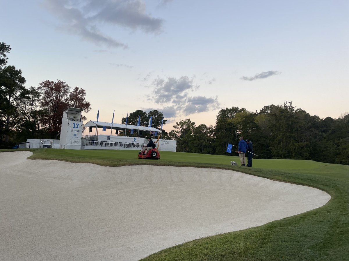 Final preparations underway for the DECC, the team and volunteers have hit it out of the park! ⁦@DECCGolf⁩ ⁦<a href="/ChampionsTour/">PGA TOUR Champions</a>⁩