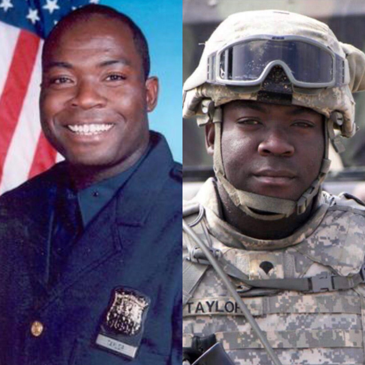 NYCPBA's tweet image. Fifteen years ago today, our @NYPDBklynNorth Narcotics brother P.O. Deon Taylor was serving with the Army @NationalGuardNY in Afghanistan when he was killed by an improvised explosive device. His sacrifice for our city and our country is never forgotten. #FidelisAdMortem