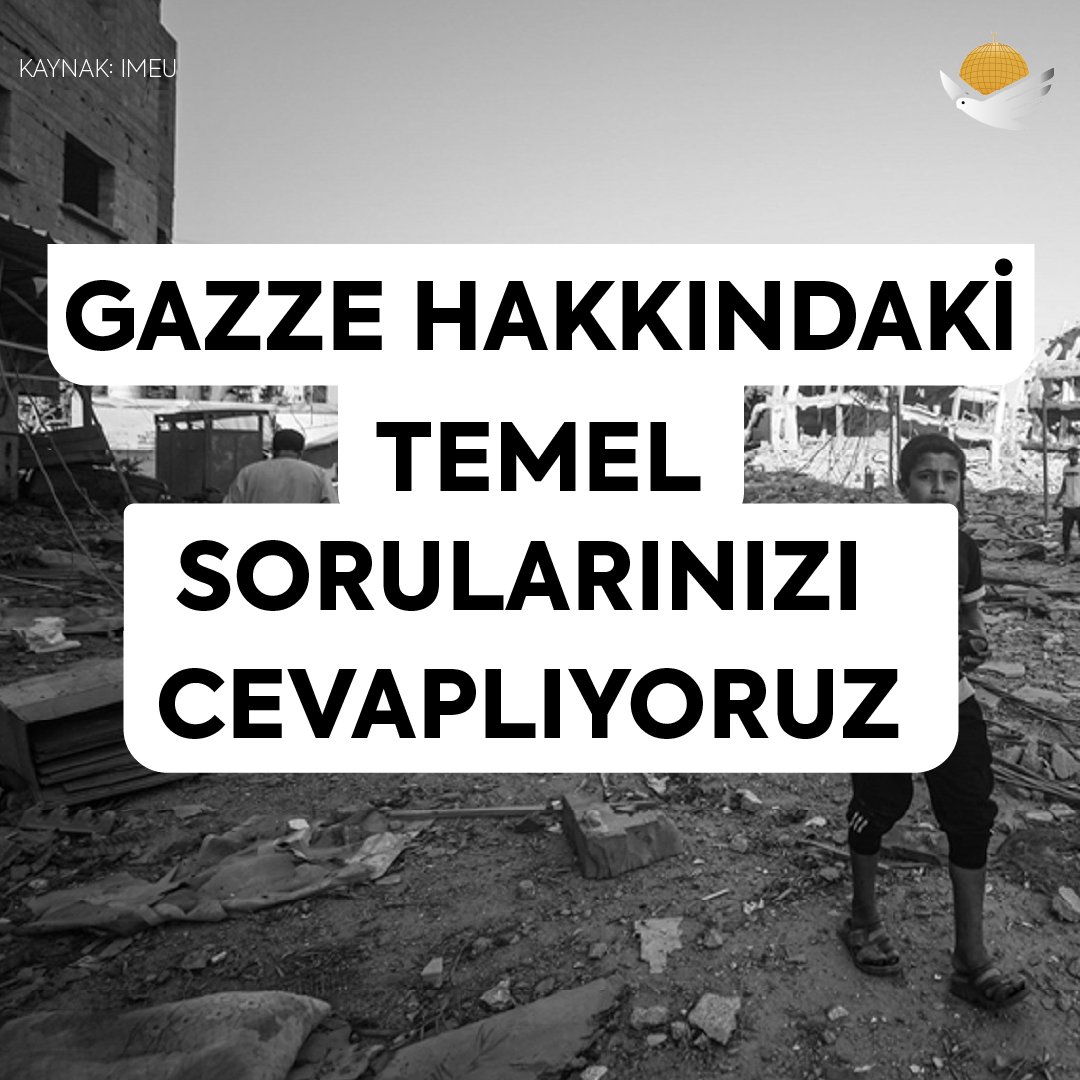 arastirmakudus's tweet photo. Haberlerimiz şu anda Gazze'de olup bitenlere odaklanmış olsa da, bölge ve burada yaşayan insanlarla ilgili bazı temel bilgiler atlanıyor.

📌İşte Gazze hakkında bilmeniz gereken bazı temel bilgiler!

Kaynak: IMEU https://t.co/JlPbdK1w80