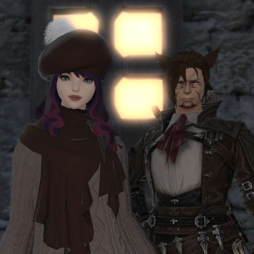 AlimaeFatalia's tweet photo. This mornings antics involve completing the daily roulettes with the other half on #ffxiv and watching the live stream of #FFXIVFanFest https://t.co/wZpcCNSvAf