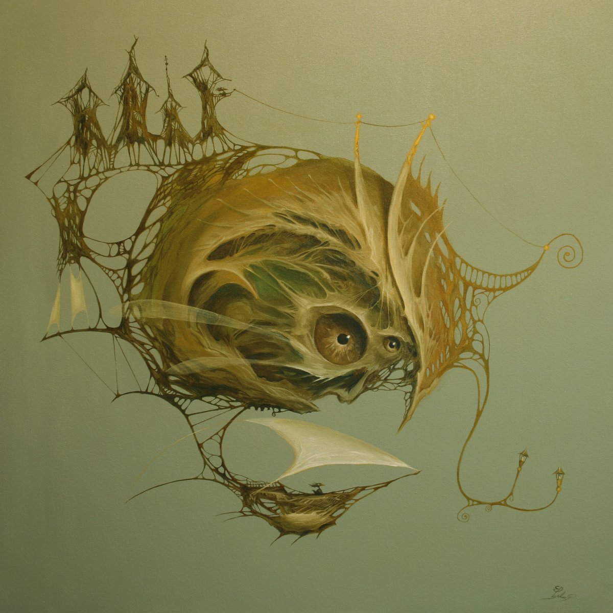 AirVillage,
Oil on Canvas,
80x80cm,
schaap-art.nl/product/airvil…
For those who do not want to live on a world and prefer to travel forward, aft, starboard, port, above or below, the AirVillages are the ideal solution.
They will take you everywhere or, if you want, nowhere.