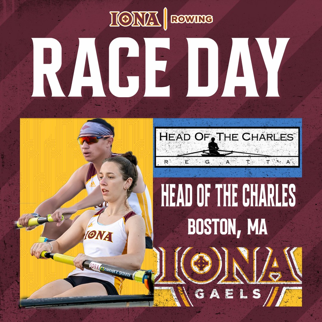 𝐆𝐀𝐌𝐄𝐃𝐀𝐘: Wrapping up the fall slate this afternoon in Boston with Women’s Champ. 4+ and Men’s Collegiate 4+! 

🆚: Head of the Charles Regatta
📍: Boston, MA
📅: Sun., 10/22
⏰: 1:35 p.m. Women’s Championship 4+
⏰: 3:07 p.m. Men’s Collegiate 4+
📊: hocr.org