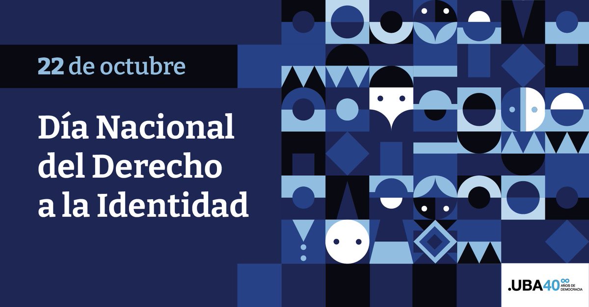 UBAonline's tweet photo. Hoy, Día Nacional por el Derecho a la Identidad, conmemoramos la lucha iniciada por las Abuelas de Plaza de Mayo, en 1977, para recuperar y restituir la identidad de niños/as apropiados/as en la última dictadura cívico militar. https://t.co/arZEta00HR