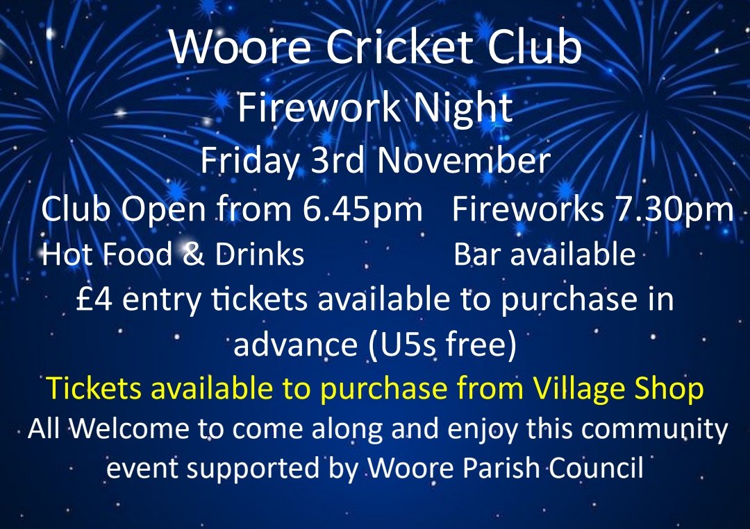 Fantastic fundraising event for Woore CC!