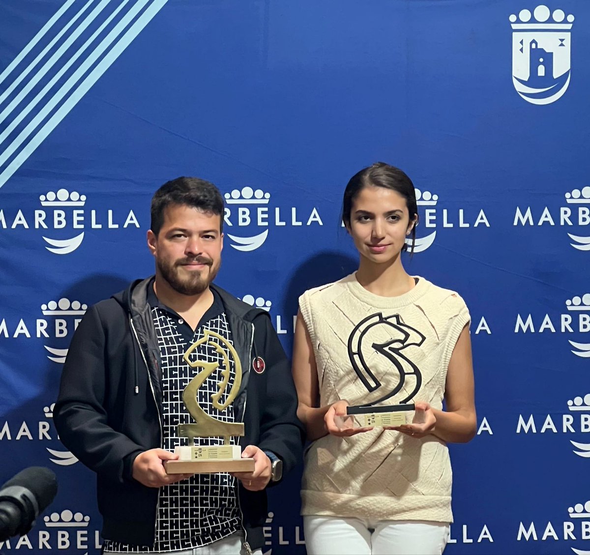 Eduardo Iturrizaga Bonelli and Sara Khadem are the 2023 Spanish Champions! 🇪🇸 Big congrats. Impressively, @EduIturri is winning the championship title for the third consecutive year. 🏆🫣 Photo by Spanish Federation
