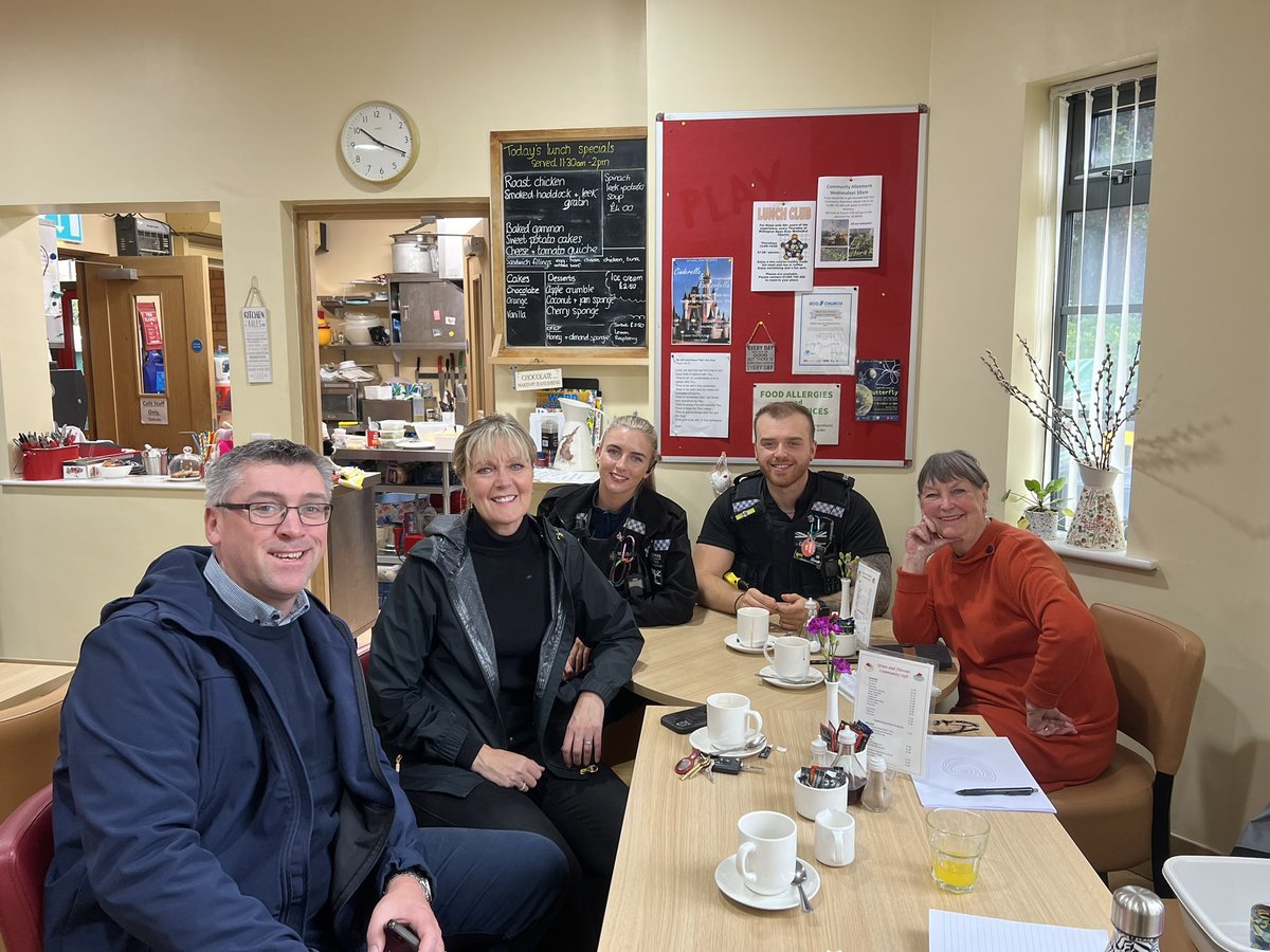 DurhamPCC's tweet photo. The @DurhamPCC Joy Allen recently met with Cllr Gunn and Tinsley @DurhamCouncil Councillor for #Willington & #Hunwick to discuss anti-social behaviour, youth provision and positive diversionary activities for young people. https://t.co/MJiP6qMSDy