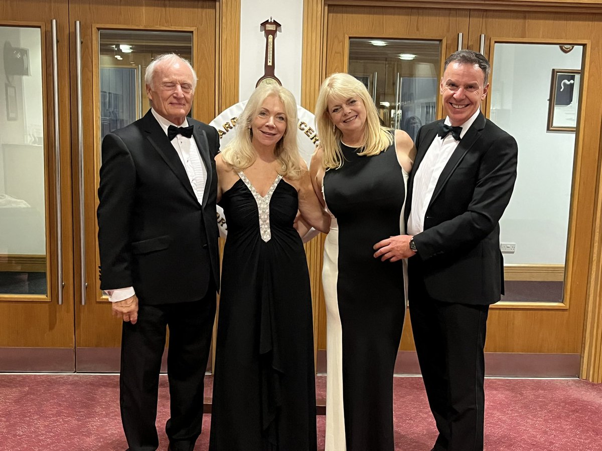 Lord Mayors Gala Dinner at HMS Drake. Brilliant evening with great company. Love Plymouth