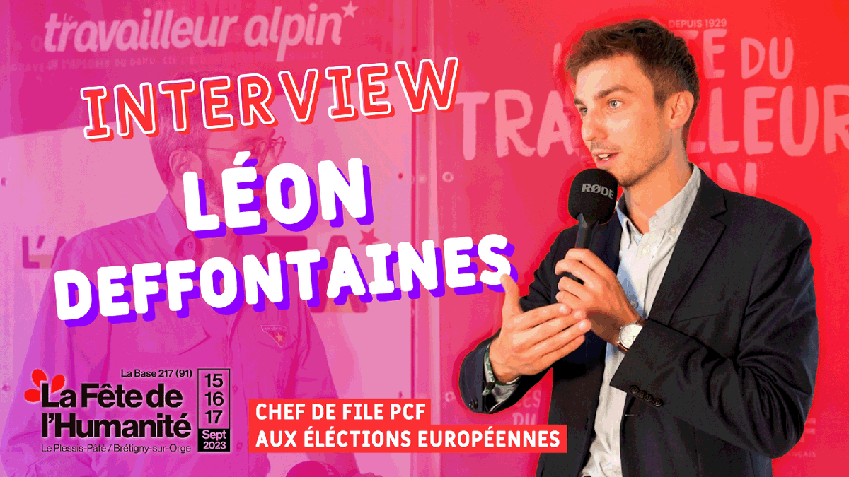 Journal_LeTA's tweet photo. 🇪🇺 🗳️ Élections européennes 2024 : l'Actu du TA a profité de son passage à la fête de l'Huma pour échanger avec @L_Deffontaines , chef de file des communistes.
📺 https://t.co/ooLIUhrf3Z https://t.co/RGQQl5ij1M