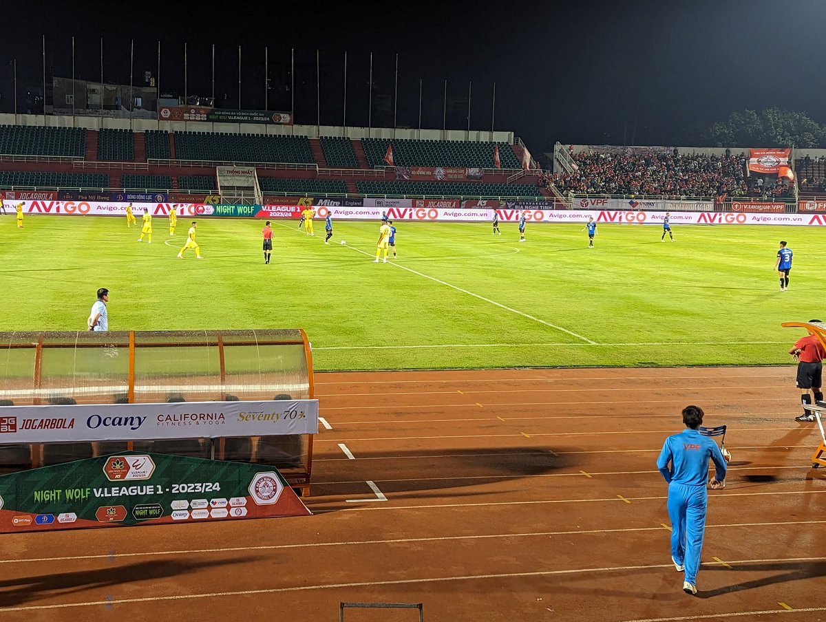 Saigon_Redux's tweet photo. First game of the season. Ho Chi Minh City v Khanh Hoa.
#HCMCFC #Vleague https://t.co/QurxPvX196