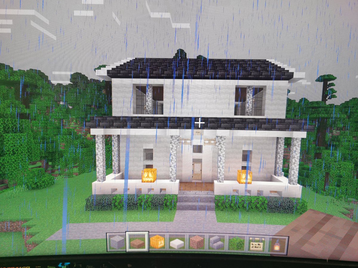 MaryDarth's tweet photo. I just re watched the Halloween movies, so I built this. Who's house is it???? https://t.co/sCDFZZJ8fT