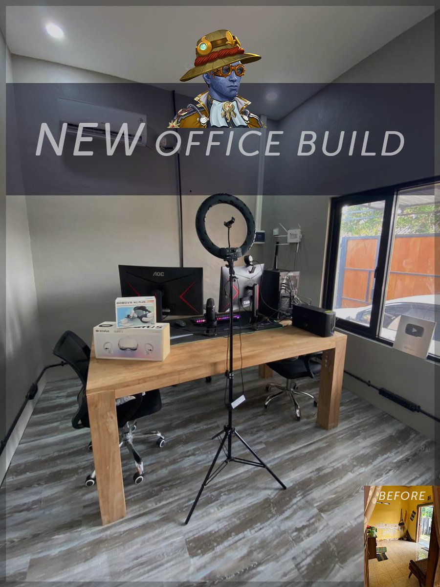 The home renovation took a year, but now I'm finally having a dedicated office for all this Web3 stuff.

LFG 😎