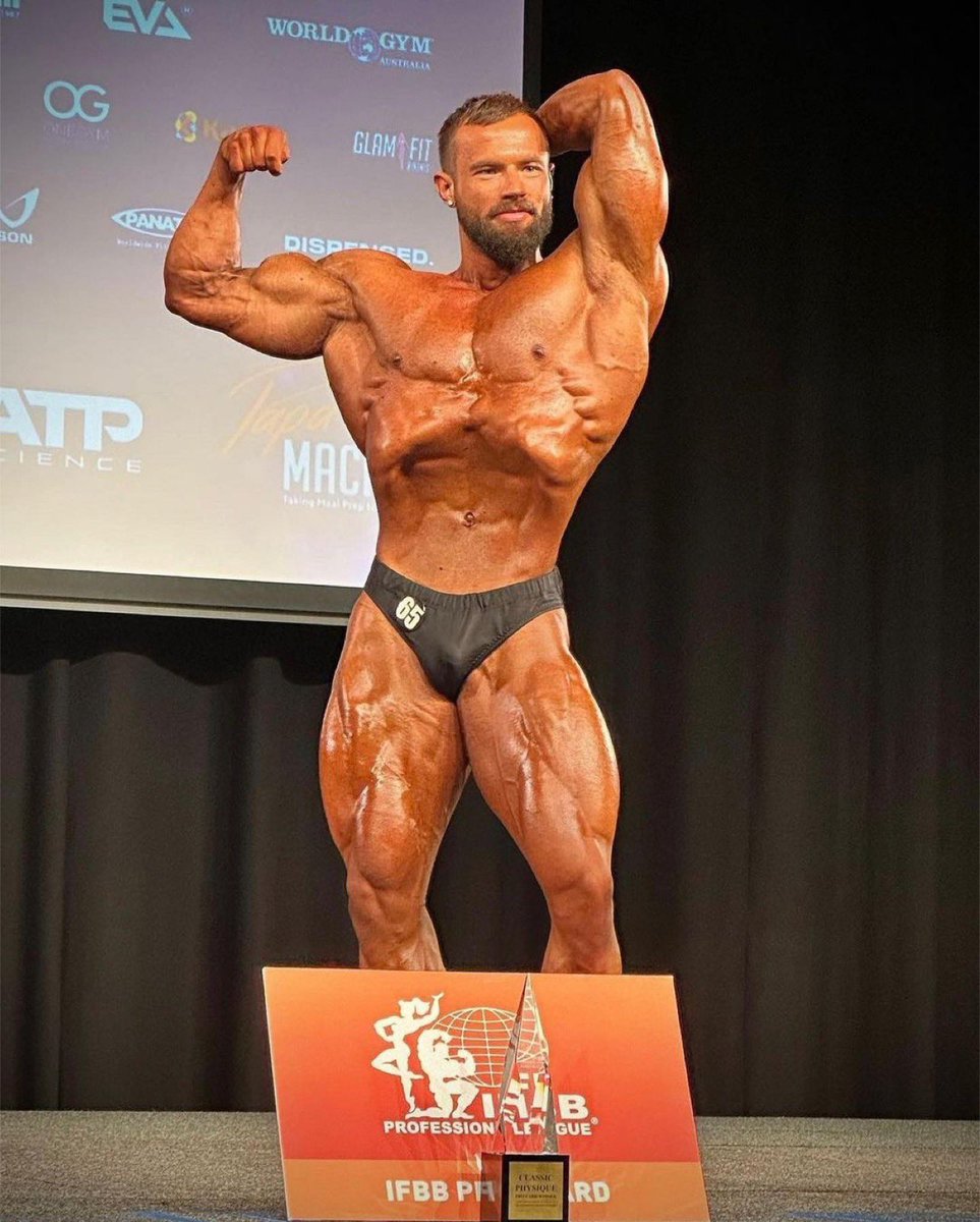 FLEX_Magazine's tweet image. .@suelose 
Congrats to new IFBB Pro from Australia, @tomstanley_ifbbpro. Tom won the overall yesterday @ifbbproleagueoz #proqualifier #classicphysique @flexcoach_dean @tonydohertyoz