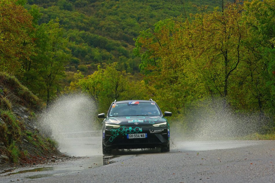 fia's tweet photo. #ecoRally - The 2023 @Bridgestone FIA ecoRally Cup has come to an end.

Check out the best shots from this weekend in our gallery 🤩 📸

👉 https://t.co/XiUSc6H3cn

#Bridgestone | #Enliten | #Fisker | #FiskerOcean | #CleanFutureForAll https://t.co/mpBQMAz2jK