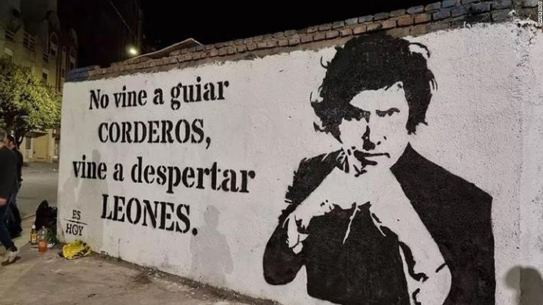 BitcoinNewsCom's tweet photo. Today is Election Day in 🇦🇷 Argentina

In the words of Javier Milei, “I didn't come to guide LAMBS, I came to wake up LIONS.” https://t.co/B0dOJRiXVI