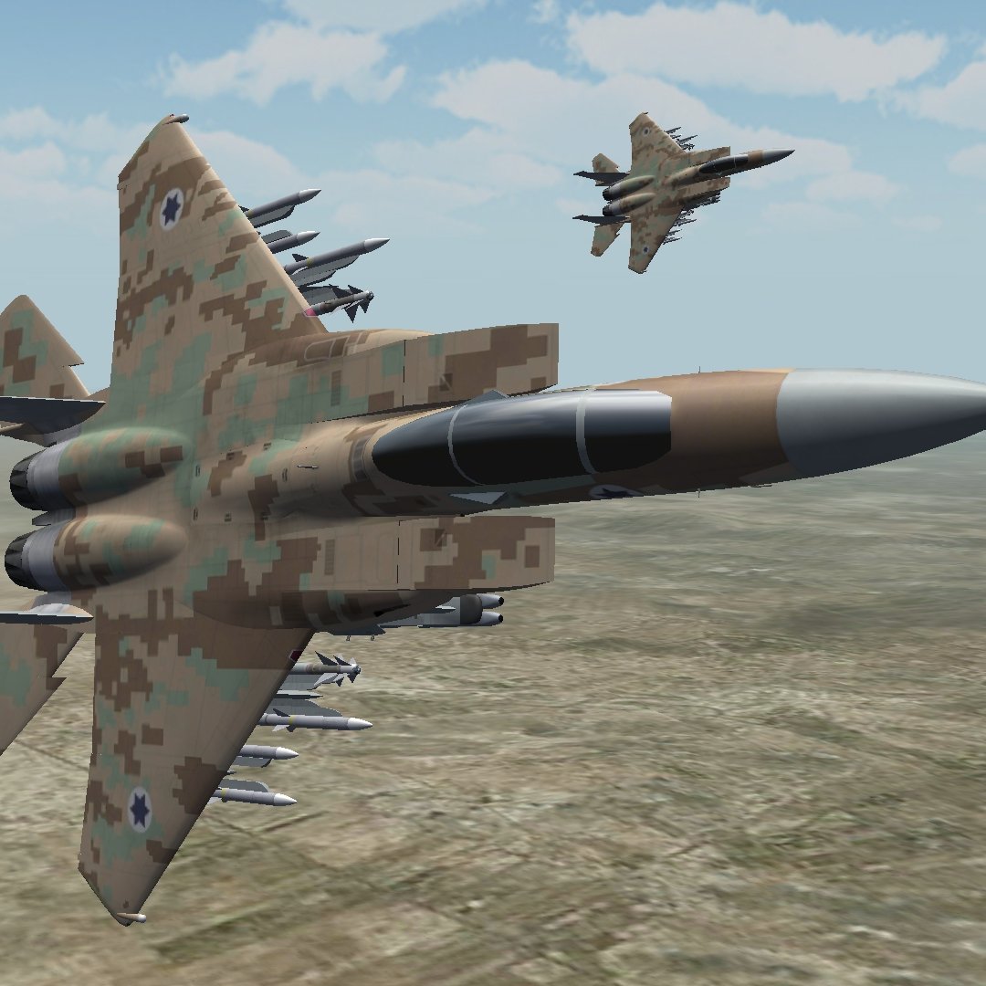 thirdwire's tweet photo. For a limited time, Expansion Pack 4 with Israel Defense Air Force is free with the latest Android update for Strike Fighters! Coming soon-ish to iOS and PC! #strikefighters #indiegame #indiedev https://t.co/sfKl3bDAmT https://t.co/7XiW1MGH5k