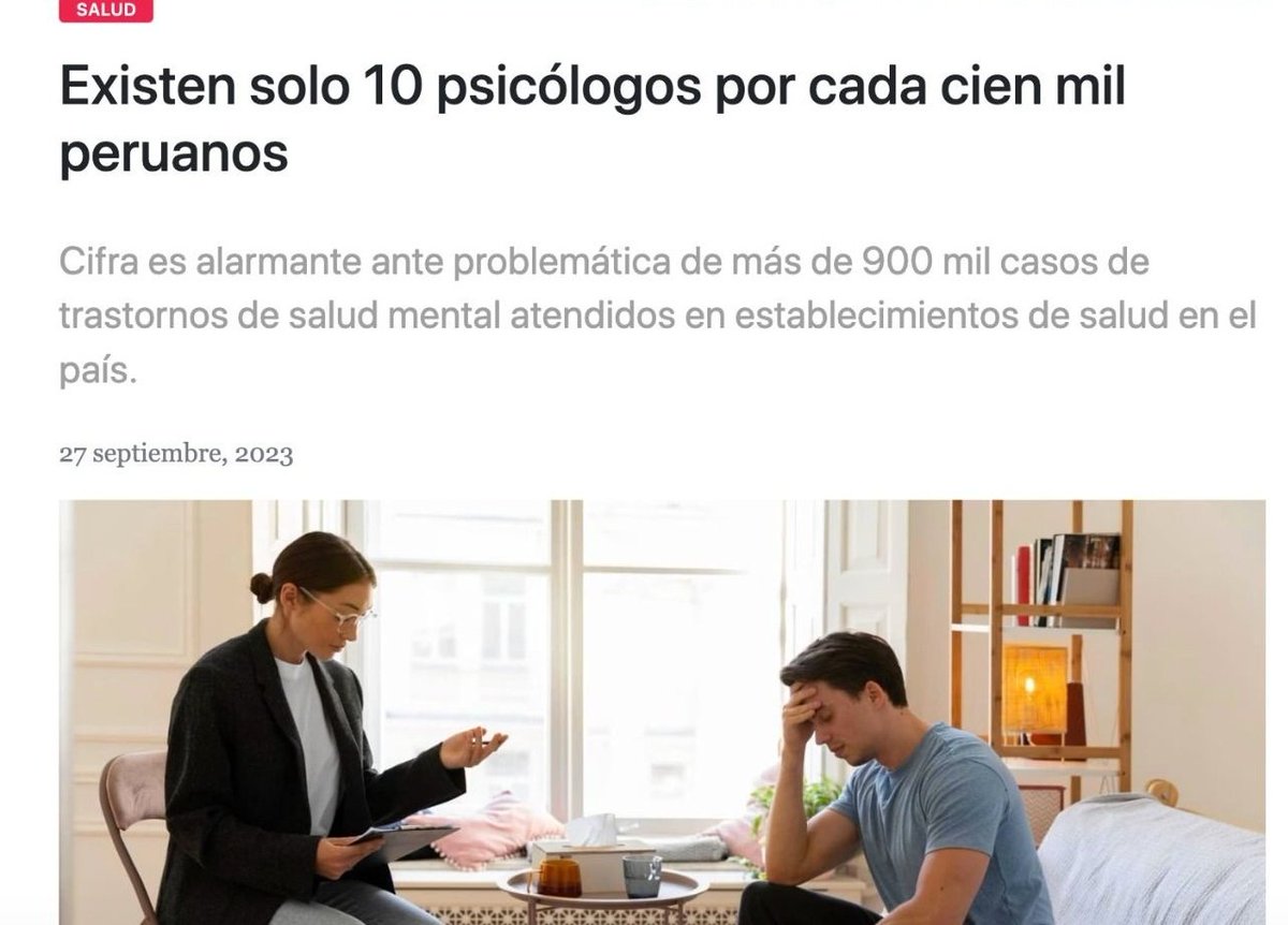 Es evidente la necesidad, <a href="/LimaColegio/">Colegio de Psicólogos de Lima y Callao</a> debe considerar este factor y <a href="/SuneduPeru/">Sunedu</a> apoyar y mejorar la educación de calidad y virtual. Es lo más justo para todos. <a href="/MineduPeru/">Ministerio de Educación</a> <a href="/Frospigliosi/">Fernando Rospigliosi</a> <a href="/willaxtv/">Willax Televisión</a> <a href="/pavese/">RocioSilvaSantisteban</a> <a href="/MirtyVas/">Mirtha Vásquez</a> #YoPuedoElegir #DerechoAEstudiar #SaludMental