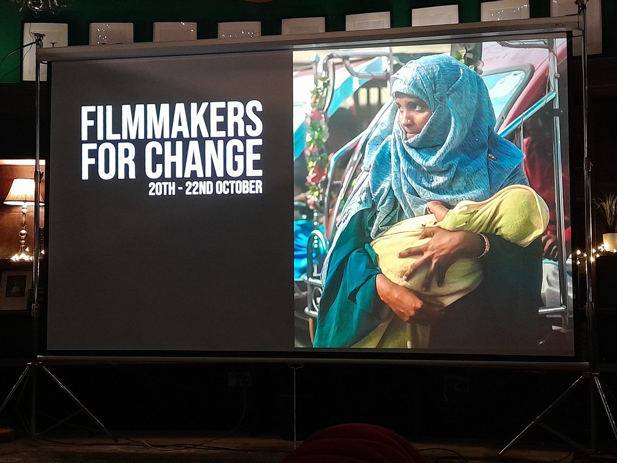 Thank you to @PishdaadC for inviting @Young_in_covid to the Filmmakers for Change Festival. It was powerful for us to view films made by filmmakers from across the world capturing stories around social issues & challenges. It made us think of what’s happening outside of Bradford.
