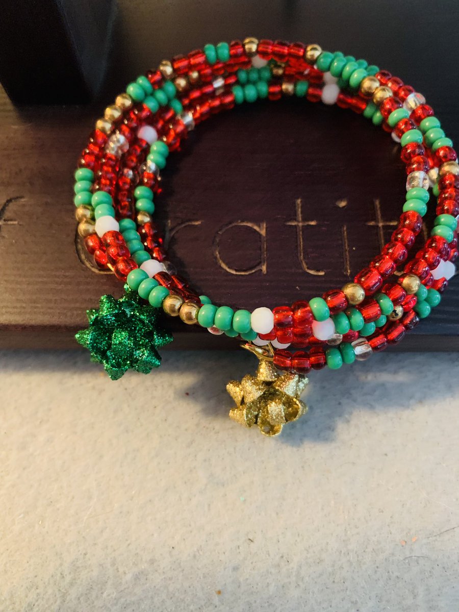 tokens of gratitude (TOG) (@togtokens) on Twitter photo Holiday beaded metal wrap bracelet on sale now etsy.com/listing/159353… <a href="/MaraBanfield/">Dr. Mara L. Banfield</a> Holiday beaded metal wrap bracelet on sale now etsy.com/listing/159353… <a href="/MaraBanfield/">Dr. Mara L. Banfield</a>