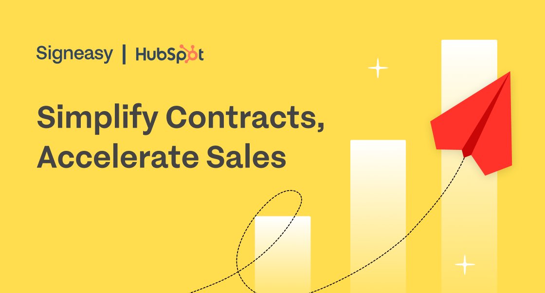 GetSigneasy's tweet image. Attention Sales folks! Our newest add-on is the easiest way to send signatures, track contract status, and manage contracts within the familiar interface of HubSpot, where all your work happens. 📝 📈 Learn more: hubs.ly/Q026mnlm0
#Sales #HubSpotintegration #CRM