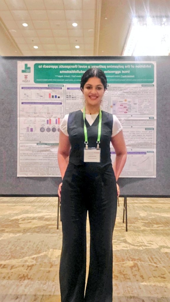 Just wrapped up an incredible &amp; unique experience at #AACRbrain23 in Minneapolis! The event was filled with captivating talks, mind-blowing posters, and a brilliant panel. A fantastic display of cutting-edge research! 🧠