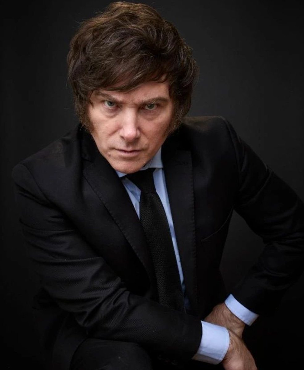 DamaDeFerroTV's tweet photo. Javier Milei. https://t.co/8JUOhXtprg