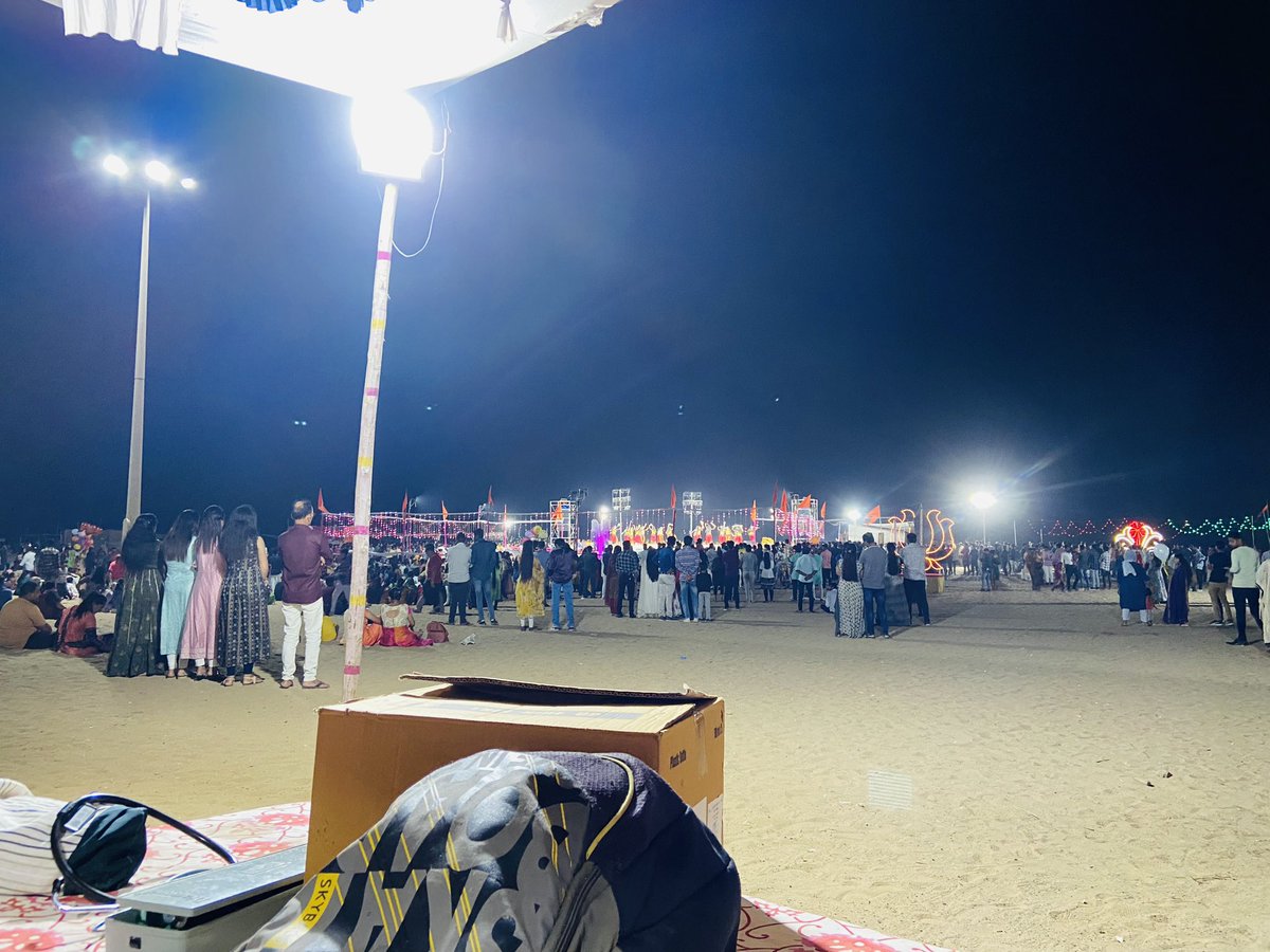 Emergency medical team at mandvi beach navaratri. Medical officer phc bhadai , Cho and mphw ...
 @CdhoKutch @KutchSbcc @CHO_Mandvi @CMOGuj @MandviTho  @TdoVadali @BJP4Gujarat @irushikeshpatel @mansukhmandviya 
#kutch #mandvi #Gujarat