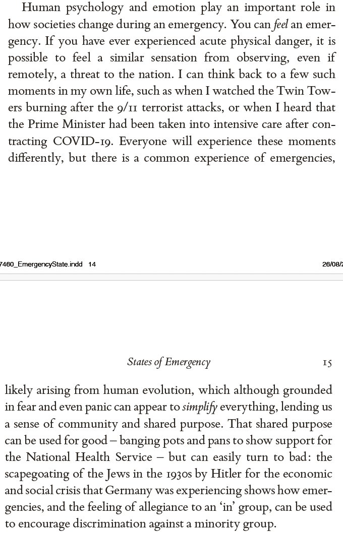AdamWagner1's tweet image. Thinking about these bits from my book #EmergencyState a lot these past couple of weeks

We can be blinded by all sorts of emotions: especially rage, grief, fear. How to navigate these times without falling into the usual traps? 

I am pretty sure Twitter/X doesn't provide the
