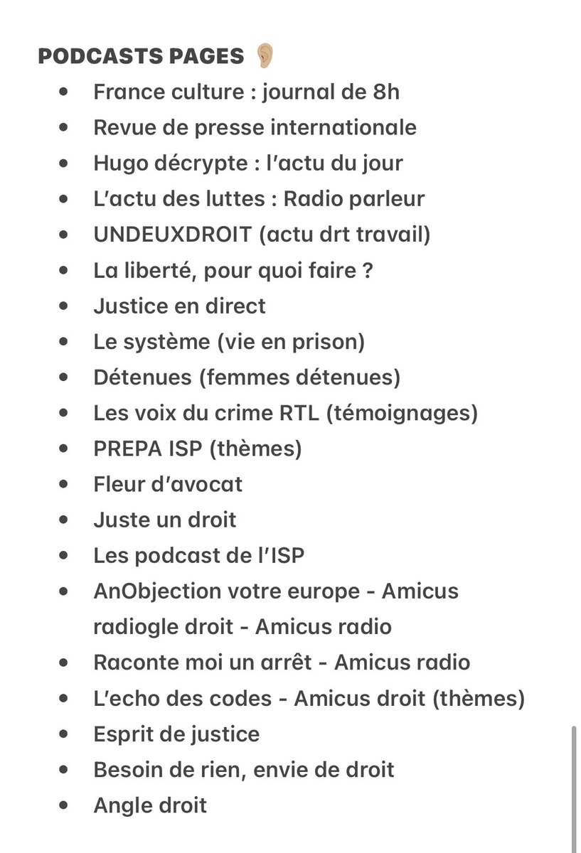 m_demagnifique's tweet photo. Pour préparer l’oral, suivre l’actu et rester motivé pendant le #CRFPA, je me suis fait une liste non exhaustive que je vous partage : https://t.co/zFBAVIEzEj