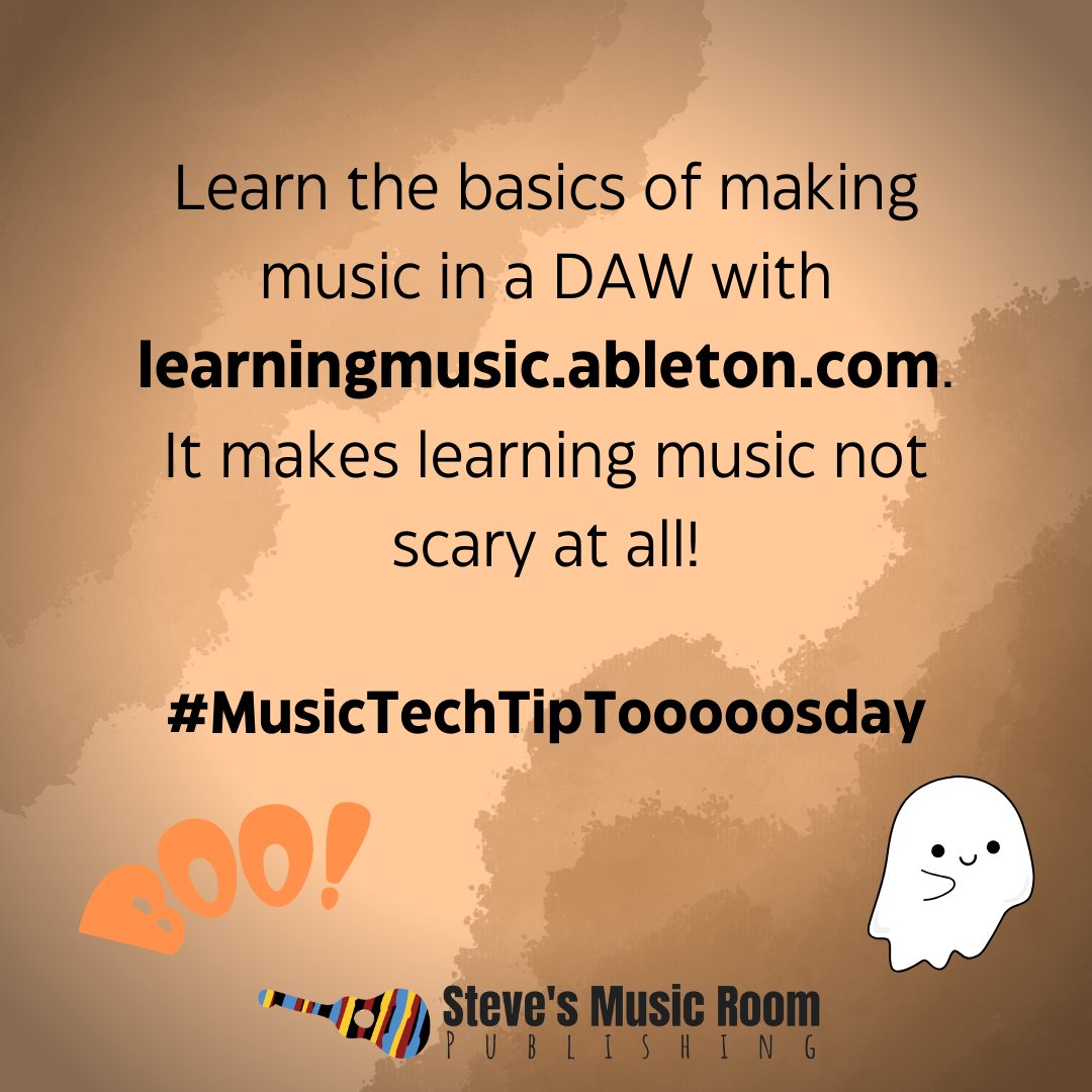 StevesMusicRoom's tweet photo. #musictechtiptuesday
Learn the basics of making music in a DAW with https://t.co/oXrNA4NlVn. It makes learning music not scary at all!
#musiced #musictechtip #musedtech #tiptooooosday #musicedtips @Ableton https://t.co/OO0CTskyx6