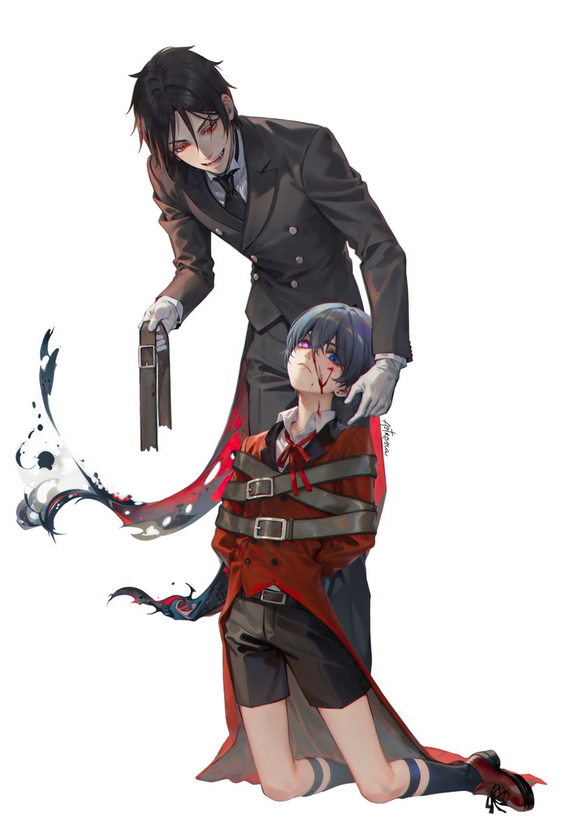 AsakiYuii's tweet photo. #黒執事 
#kuroshitsuji 
#blackbutler 
Save point. https://t.co/Dqs9jHuhYE