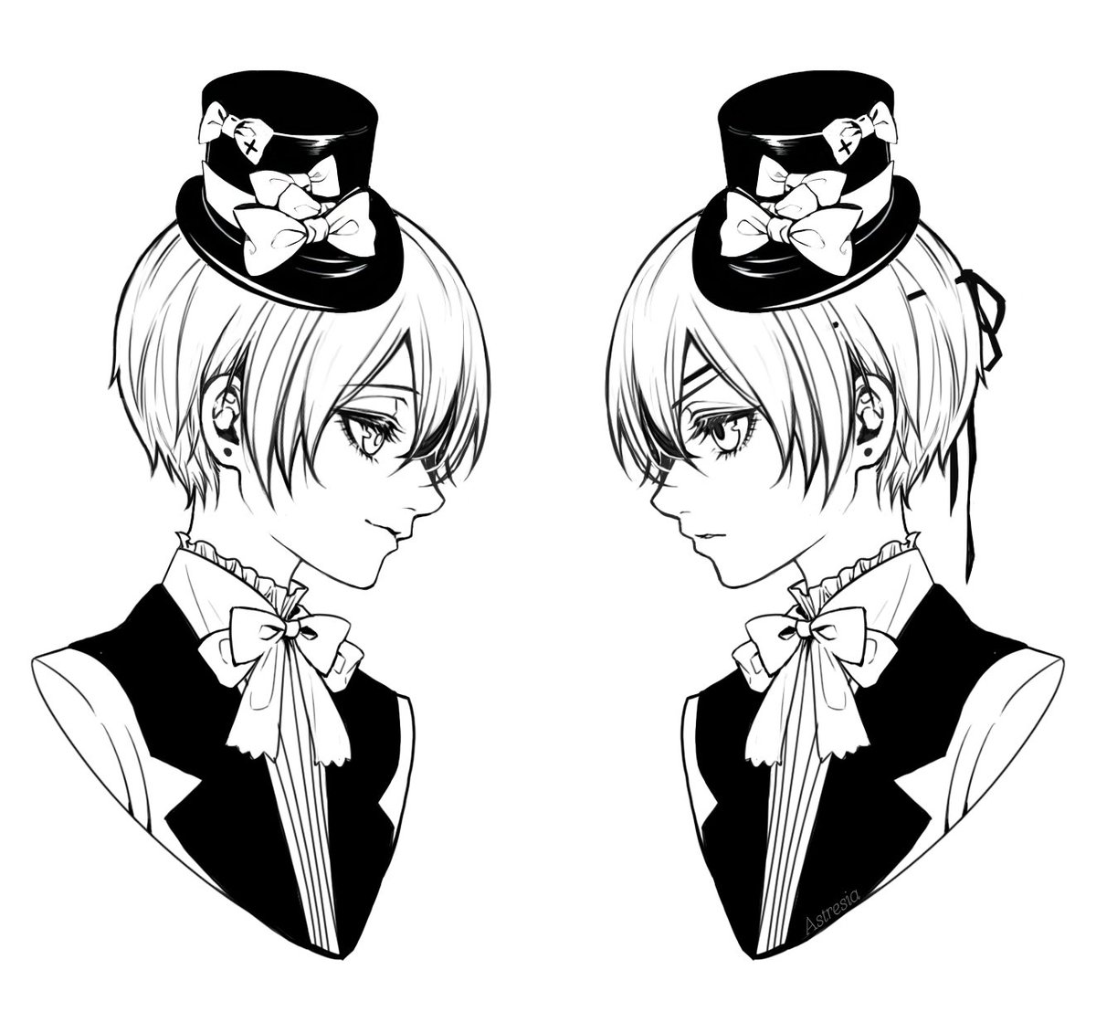 AsakiYuii's tweet photo. #黒執事 
#kuroshitsuji 
#blackbutler 
Save point. https://t.co/Dqs9jHuhYE
