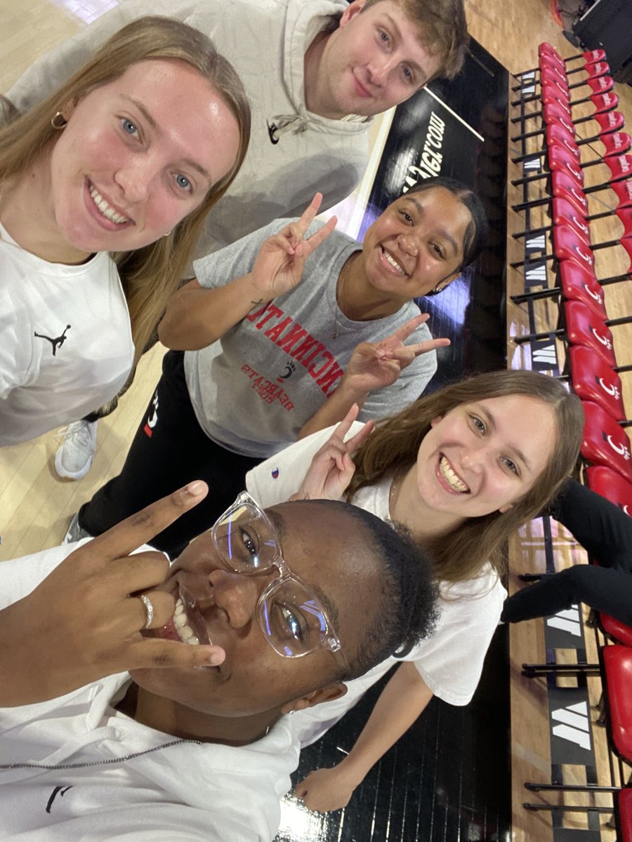 #UCWBB #bestmanagersever gobearcats