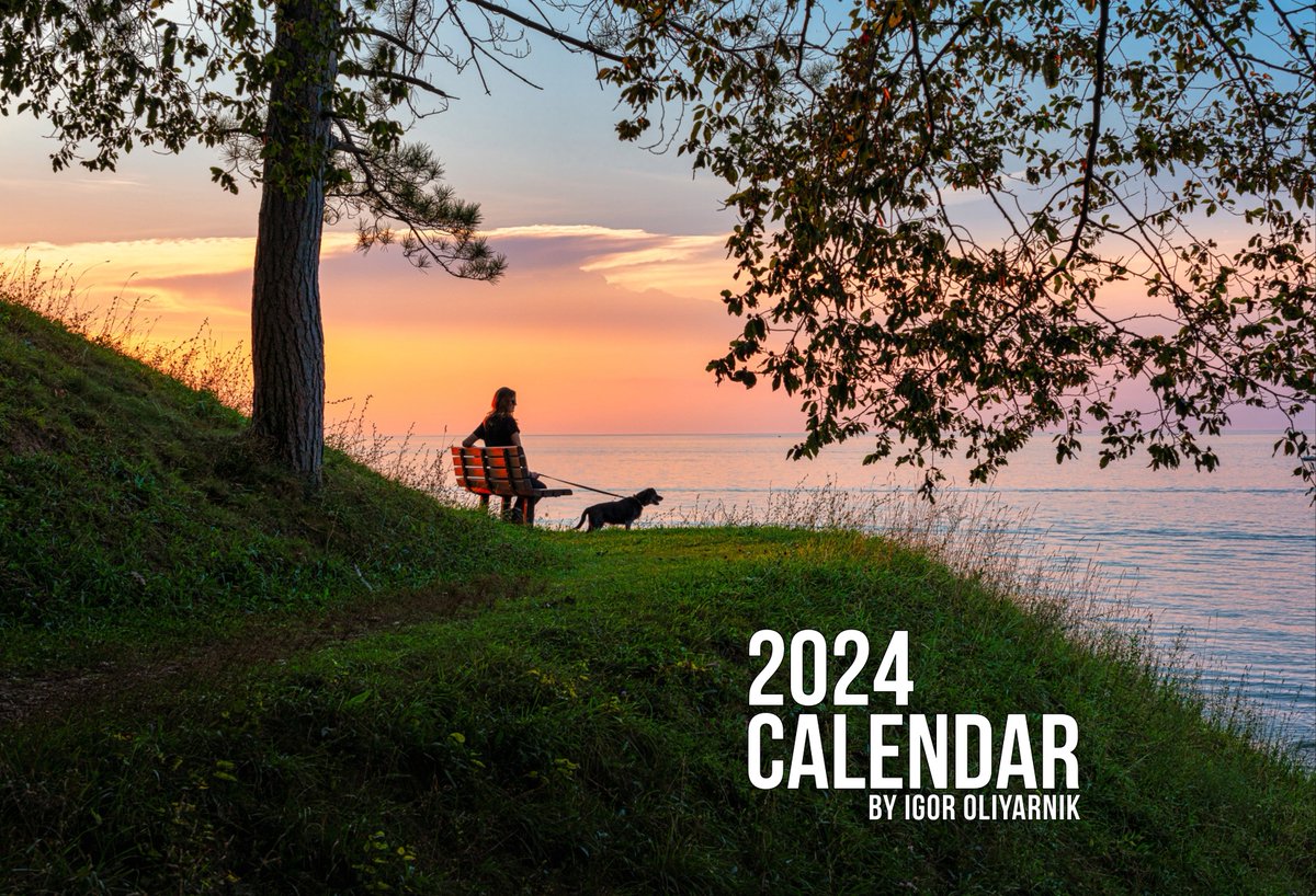 I'm delighted to share that the 2024 calendar will be available for release in the upcoming month! To stay informed about its release and to receive an exclusive 10% discount code, please consider subscribing to my email list at photographybyigor.com
