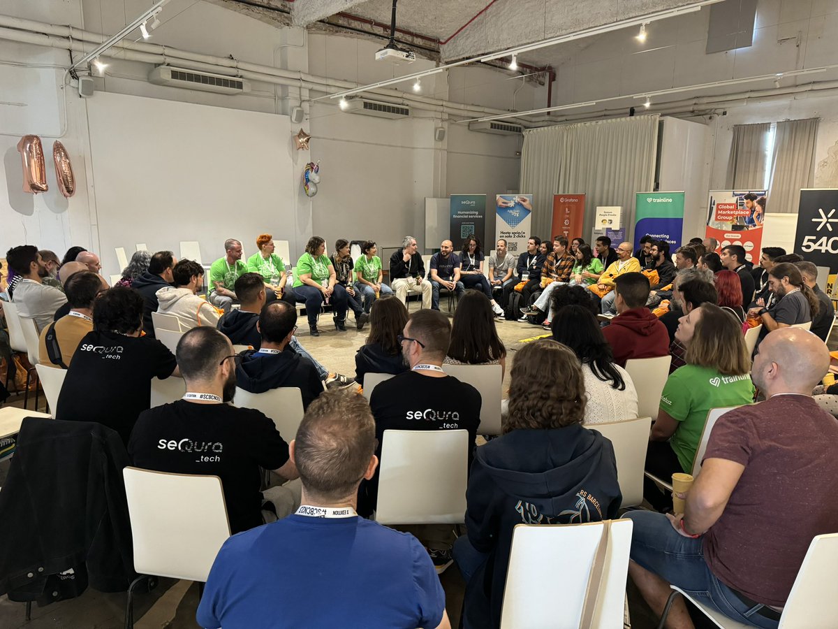 mstefanutti's tweet image. Q alegría poder haber sido parte de la #SCBCN23 🦄 Increíble el nivel de las charlas, y la buenas vibras de todos los participantes! Gracias a @bcnswcraft por darme la oportunidad de ayudar!