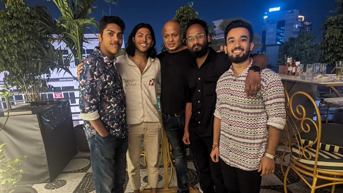 Met <a href="/anildelphi/">Anil Lulla</a> today with some Web3 Jaipur folks.

Amazing guy man, he kinda inspired me to learn DJing today, so get ready guys, we might do a collab soon.😁