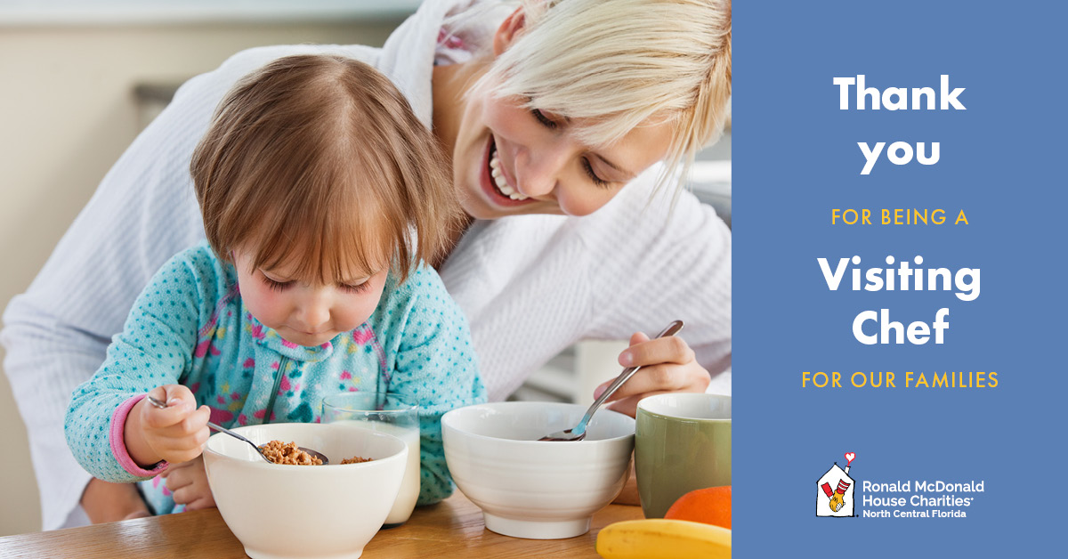 RMHCNCF's tweet photo. A big round of applause for our incredible meal sponsors for bringing joy to our families every week. Warm thanks to @Fl_Victorious, @arthurutenberg, @Gville_Church, @UFMedicine - HOBI Group, and @PNCBank! #KeepingFamiliesClose #forRMHC https://t.co/PzdnY4yzXX