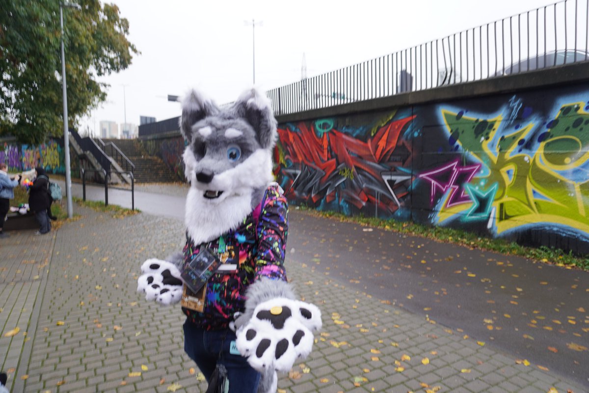 AgentLupusKM's tweet photo. Want a furcoin?
#bykon2023 #fursuit #furry https://t.co/2KO7tLpZD0