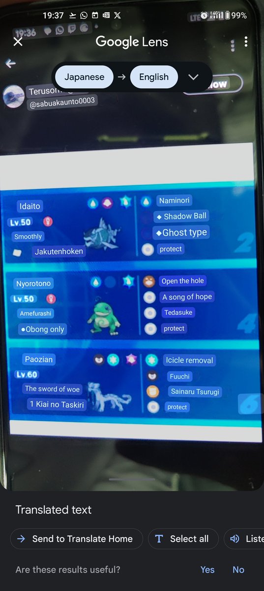 Translating with google lenses japanese teams is the best that happened to me ever XD
Open the hole
A song of hope
Obong only